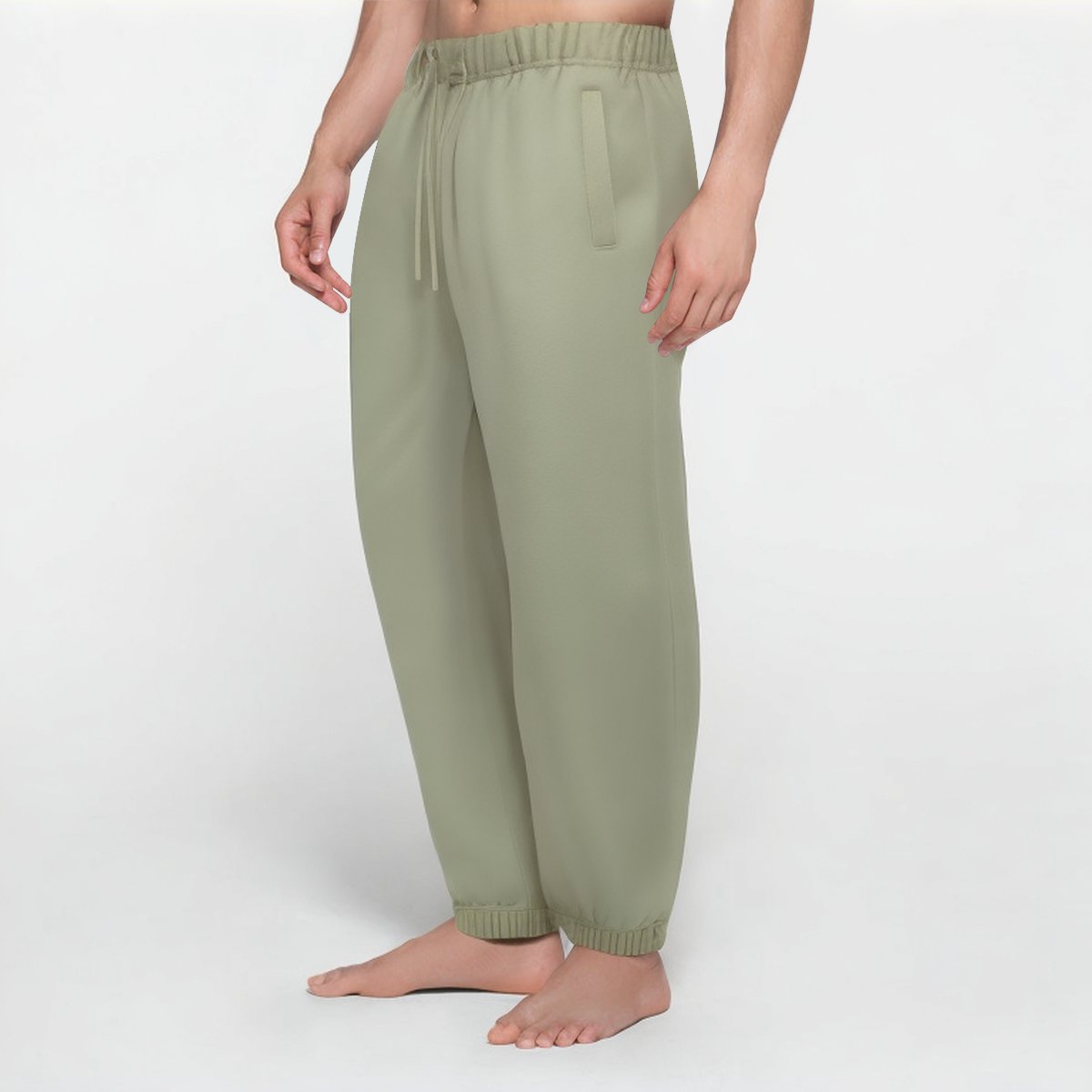 Breathable stretch men's sports trousers