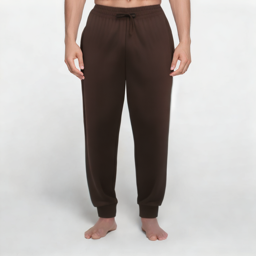 High quality brown quick drying men's sports trousers