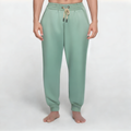 Green stretch comfort men's sports trousers