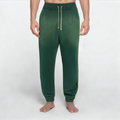 Green retro thickened men's sports trousers