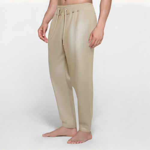 Acid washed thickened men's sports trousers