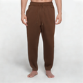 Coffee loose breathable men's sports trousers