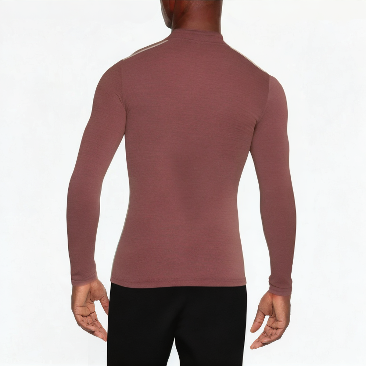 Outdoor stand collar men's 1/4 zip sweatshirt