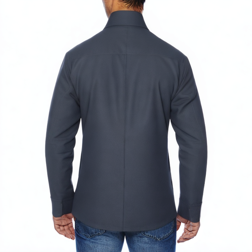 Lightweight men's sports jacket with chest pocket