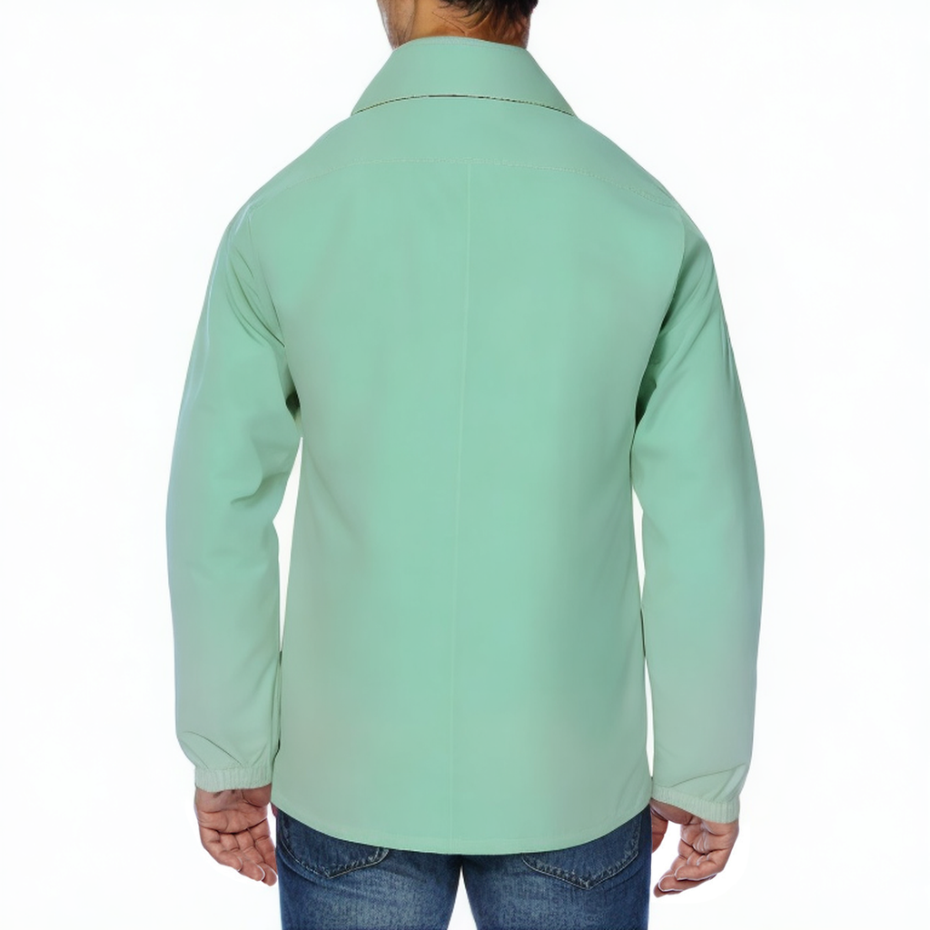 Gradient color quick-drying waterproof men's sports jacket