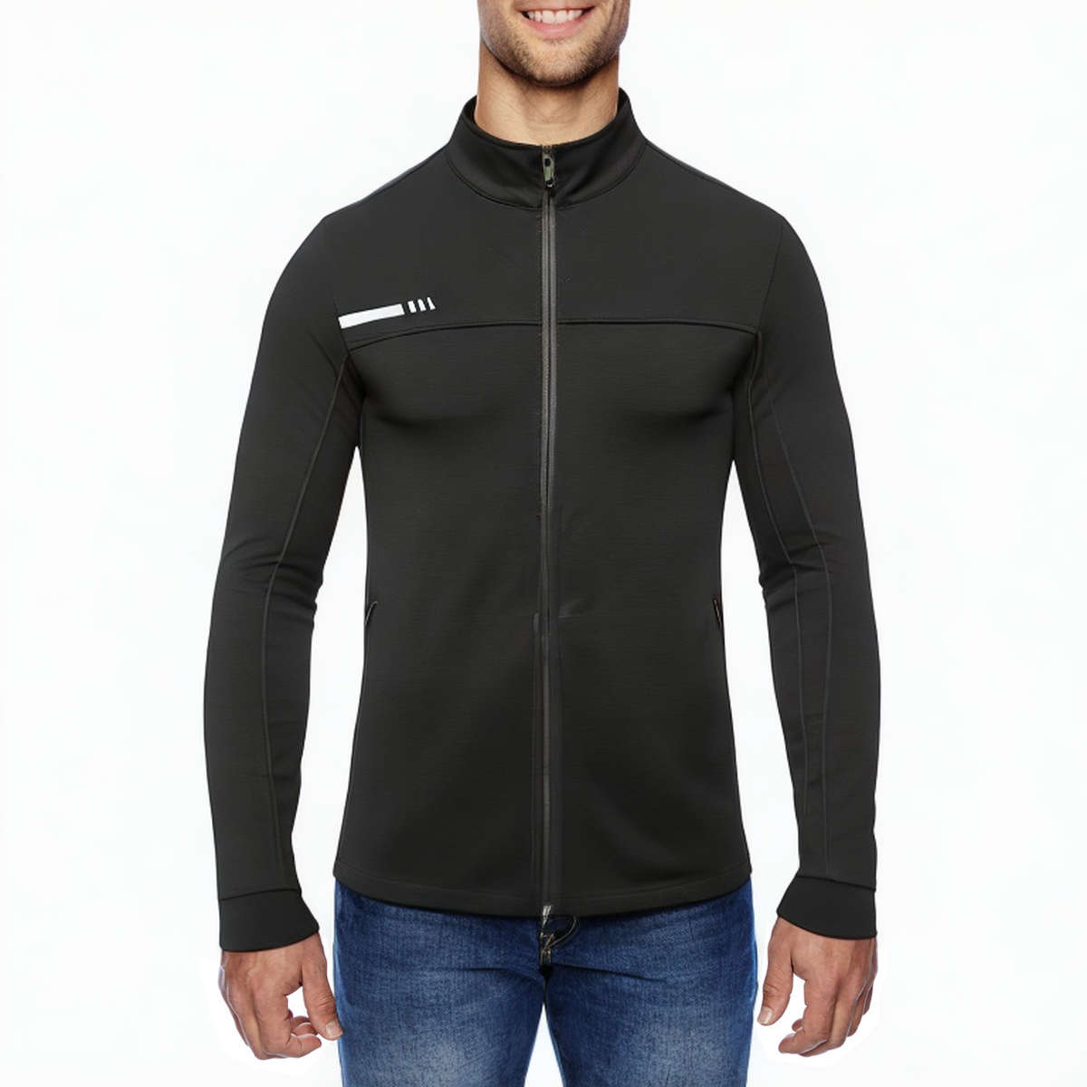 Lightweight quick-drying men's track jacket