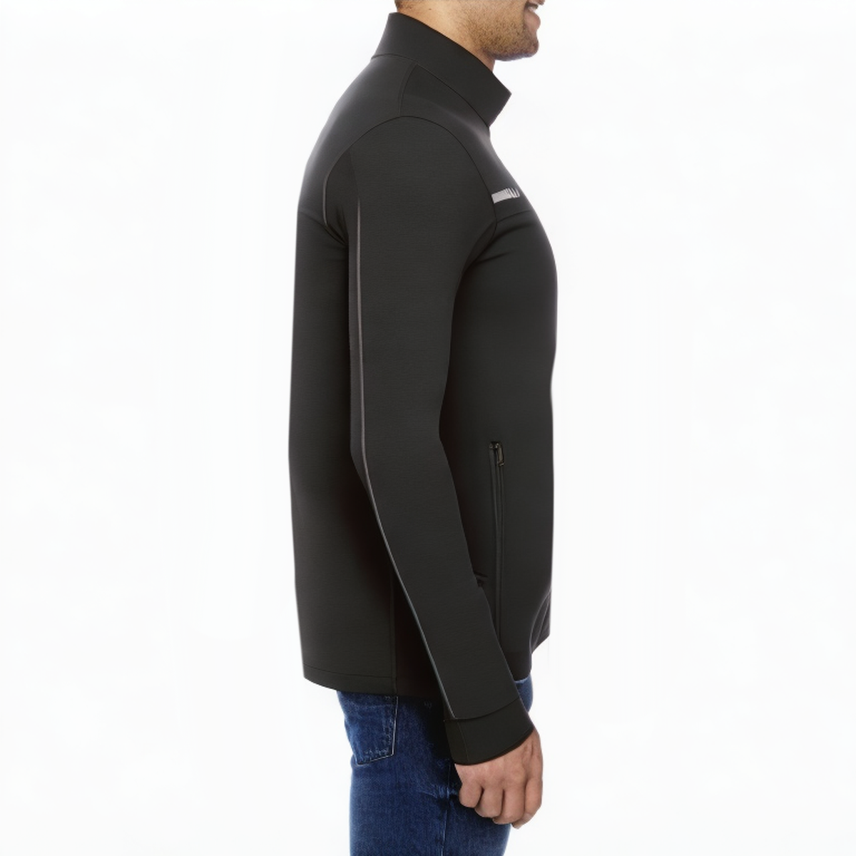Lightweight quick-drying men's track jacket