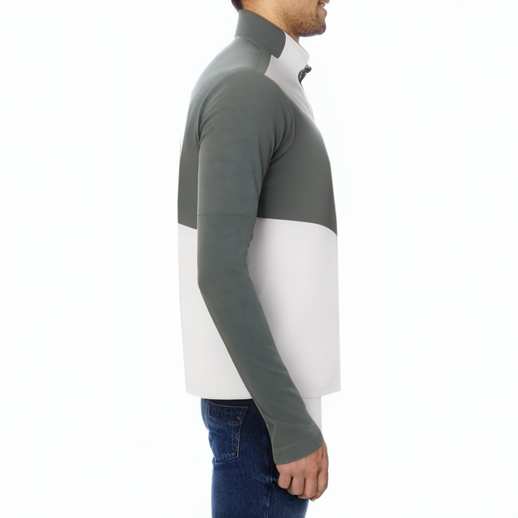 Men's casual colorblock sports jacket