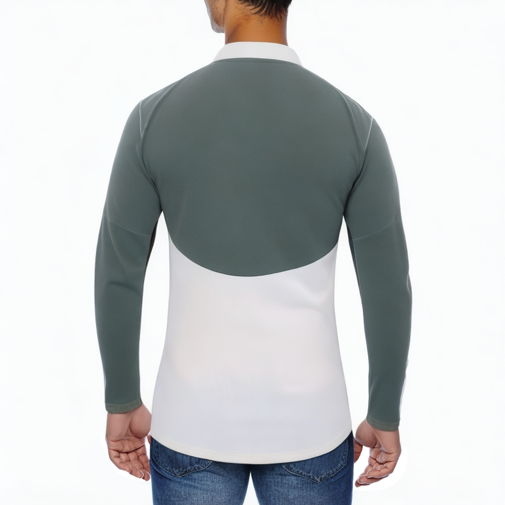 Men's casual colorblock sports jacket