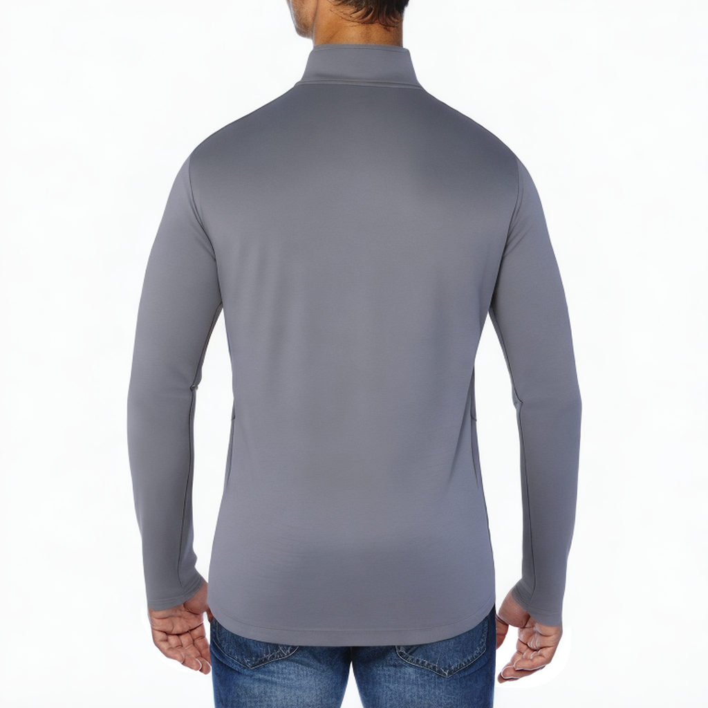 Grey breathable and comfortable men's sports jacket