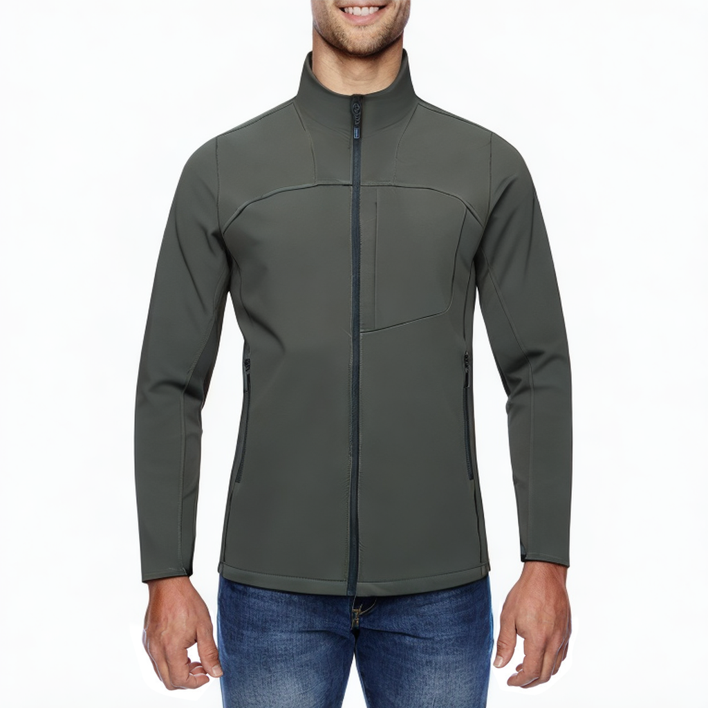 Outdoor zipper waterproof men's sports jacket
