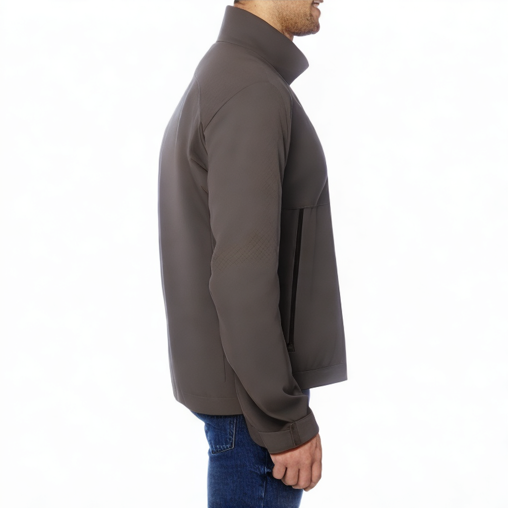 Dark grey breathable quick-drying men's sports jacket