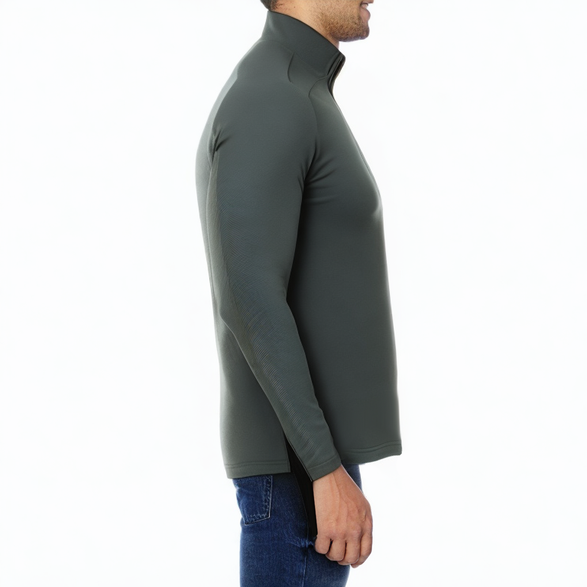 Casual colorblock breathable men's sports jacket