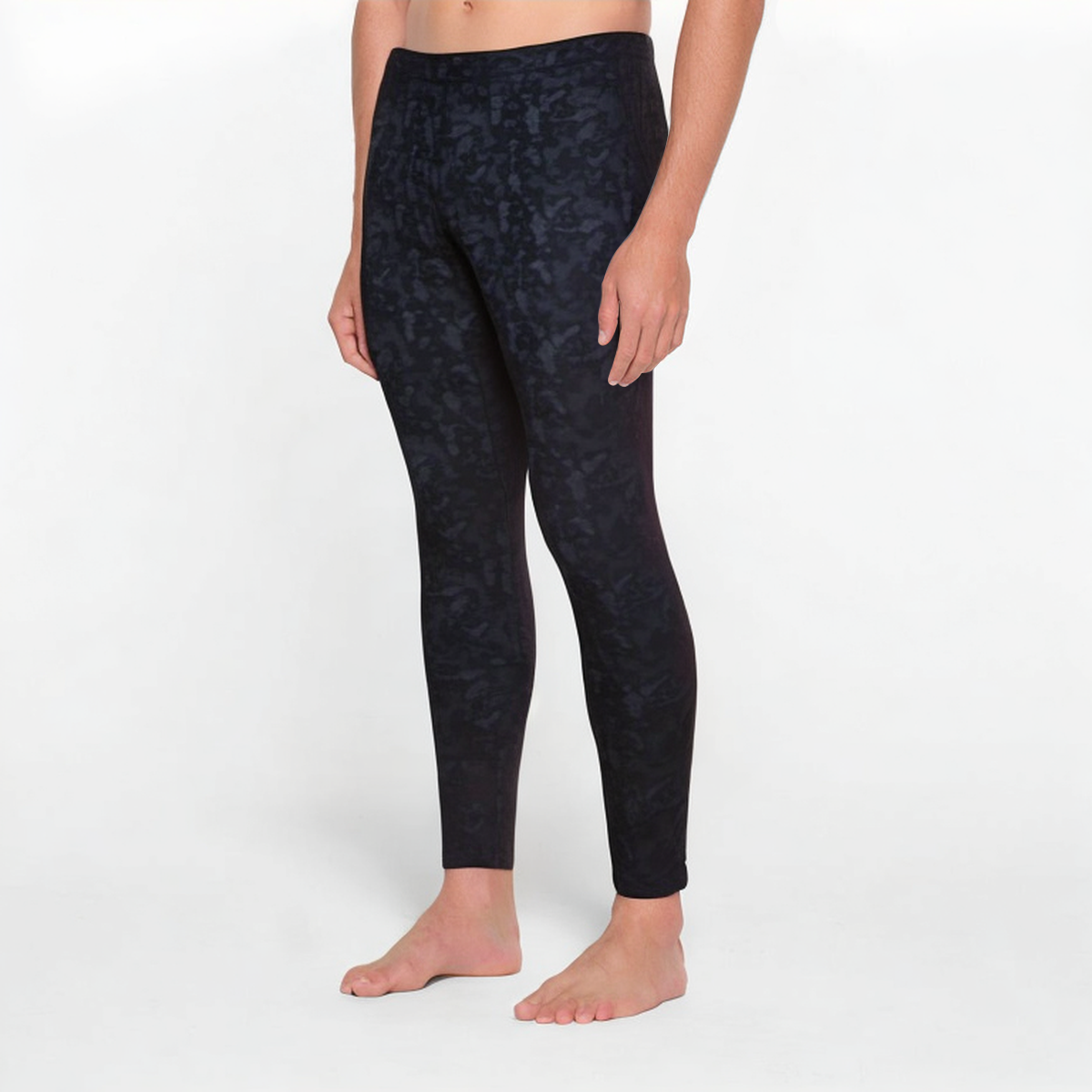 Lightweight printed men's sports leggings