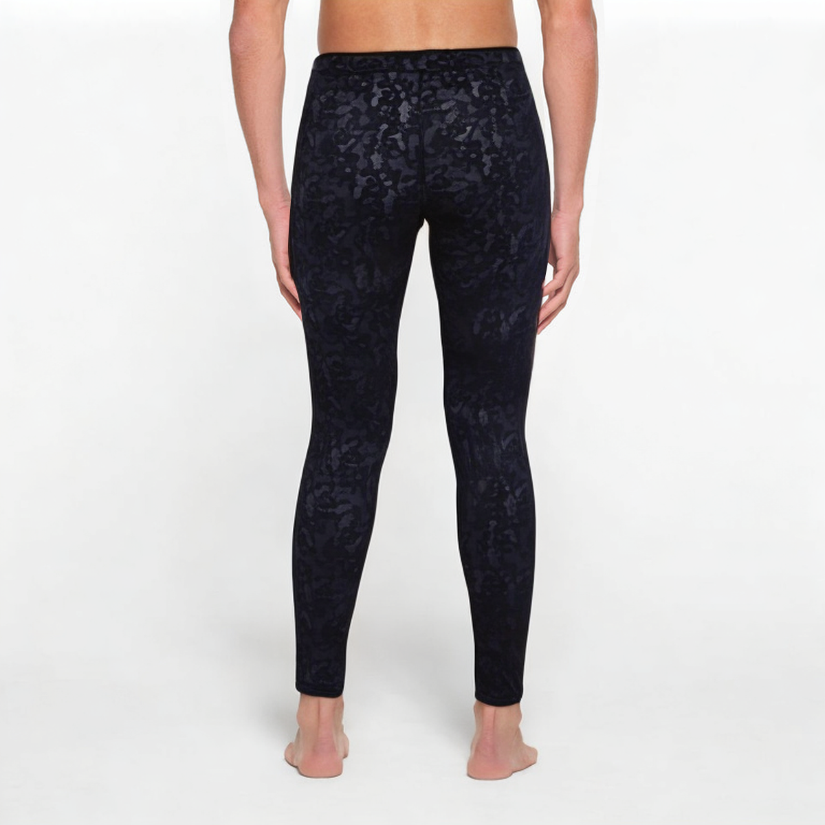 Lightweight printed men's sports leggings