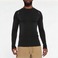 Men's sports long sleeves with reflective stripes