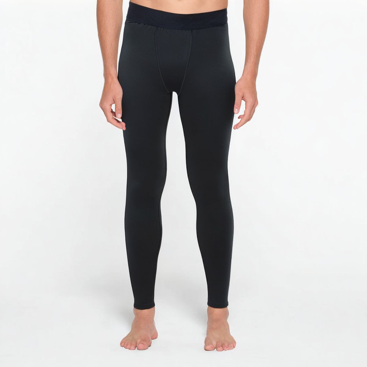 Men's stretch seamless sports leggings
