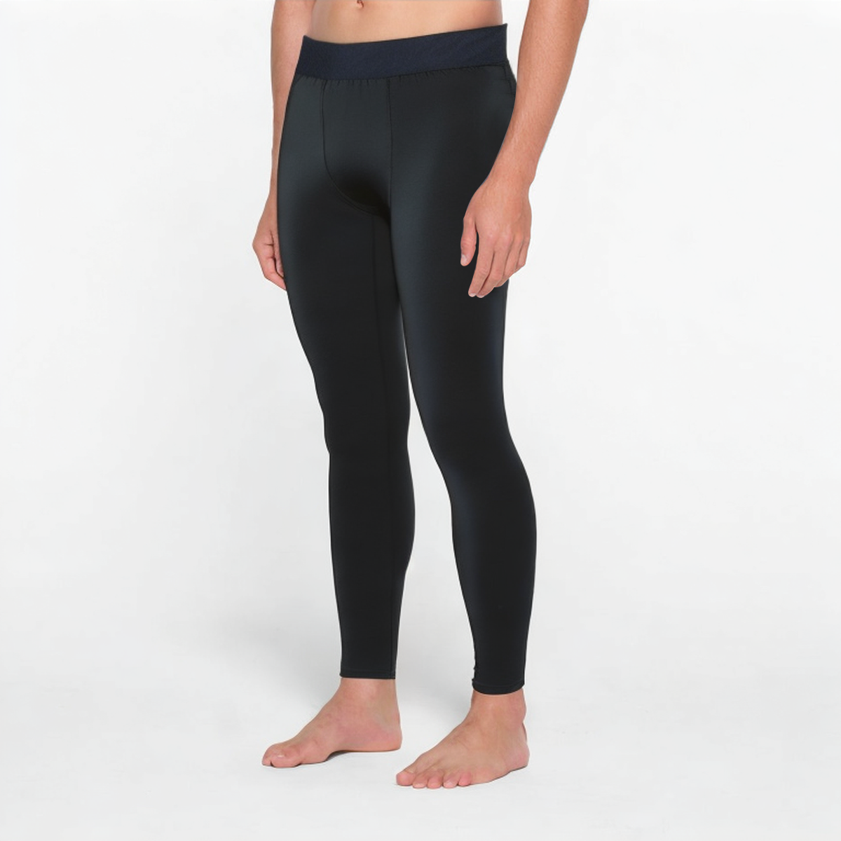 Men's stretch seamless sports leggings