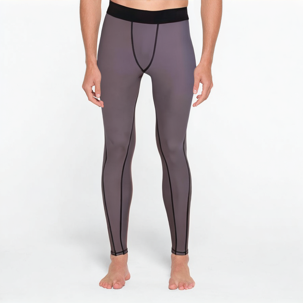 High elastic breathable men's sports tights
