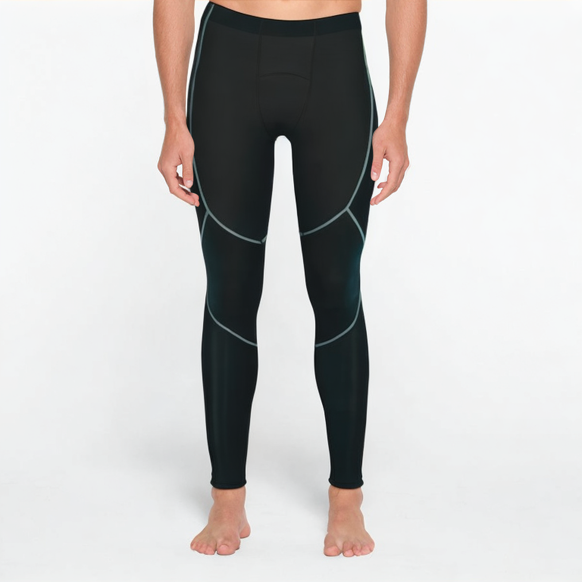 Quick-drying breathable men's sports leggings