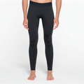 Black sun protection men's sports leggings