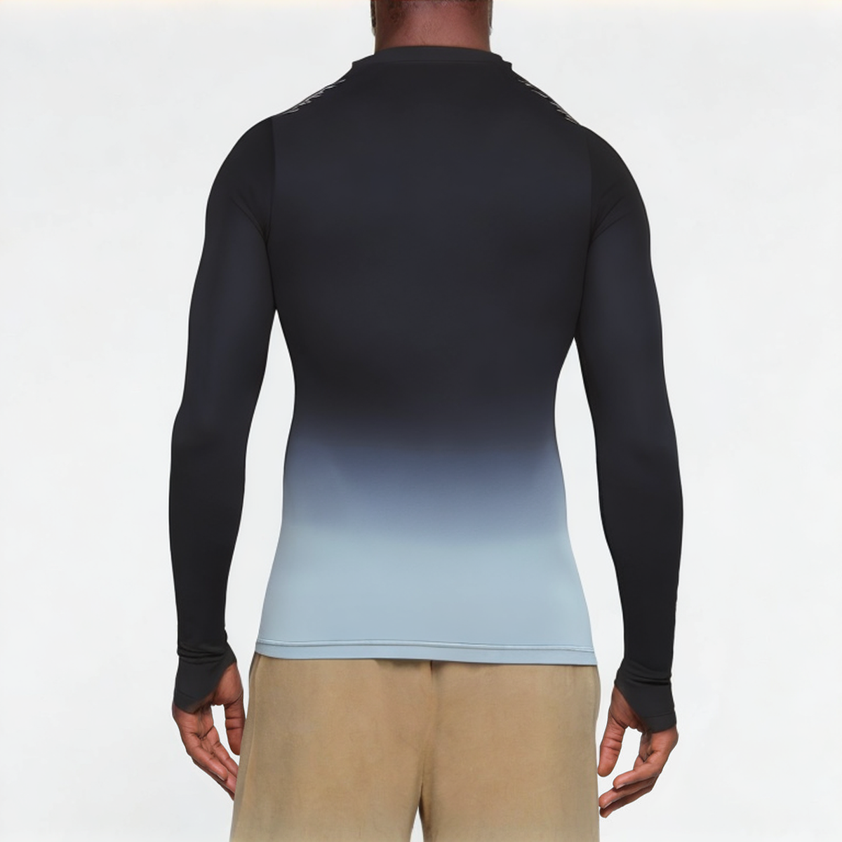 Quick-drying high elastic men's sports long sleeves