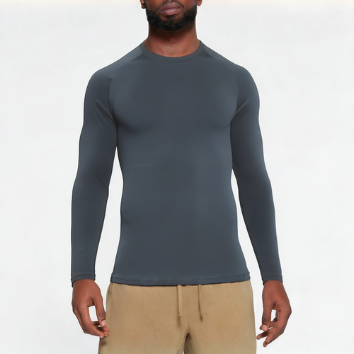 Blue lightweight men's sports long sleeve