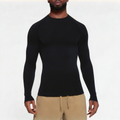 Lightweight and high elastic men's sports long sleeves
