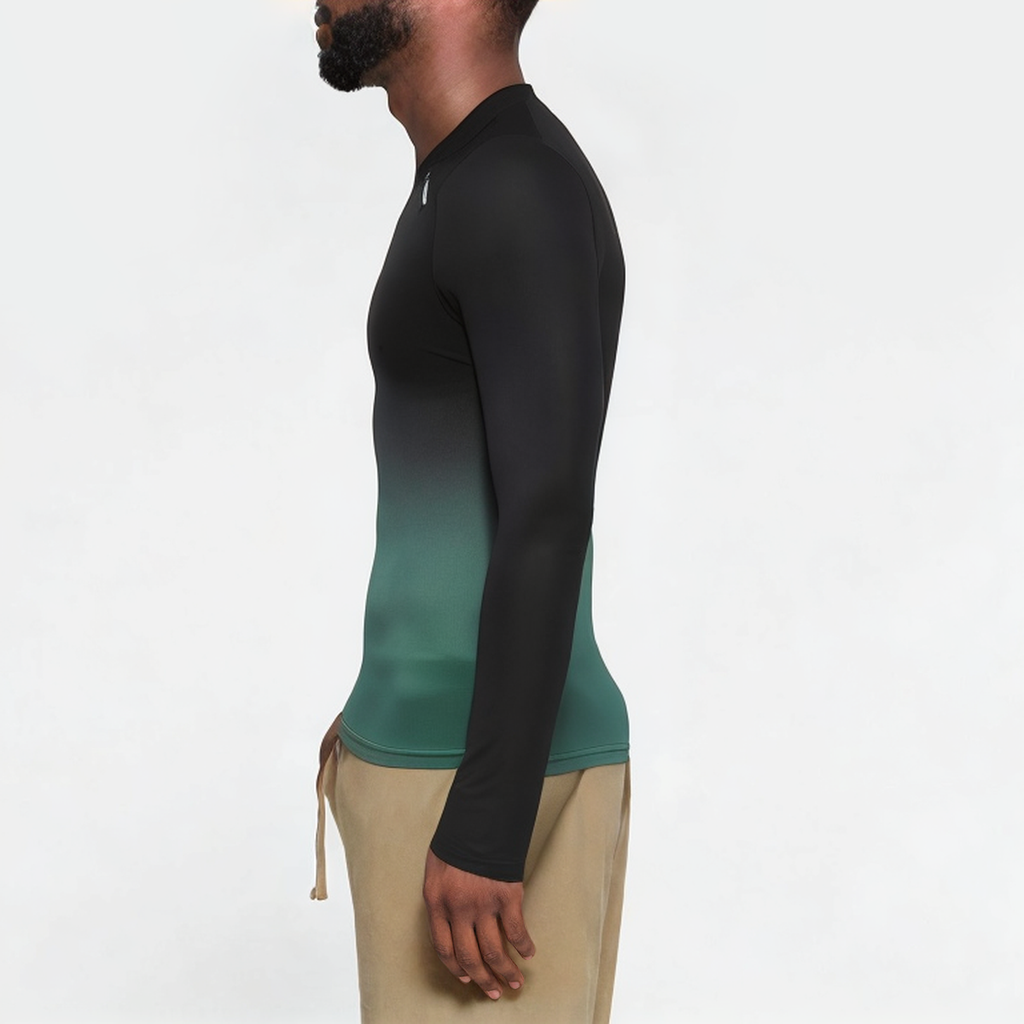 Ombre lightweight men's sports long sleeves