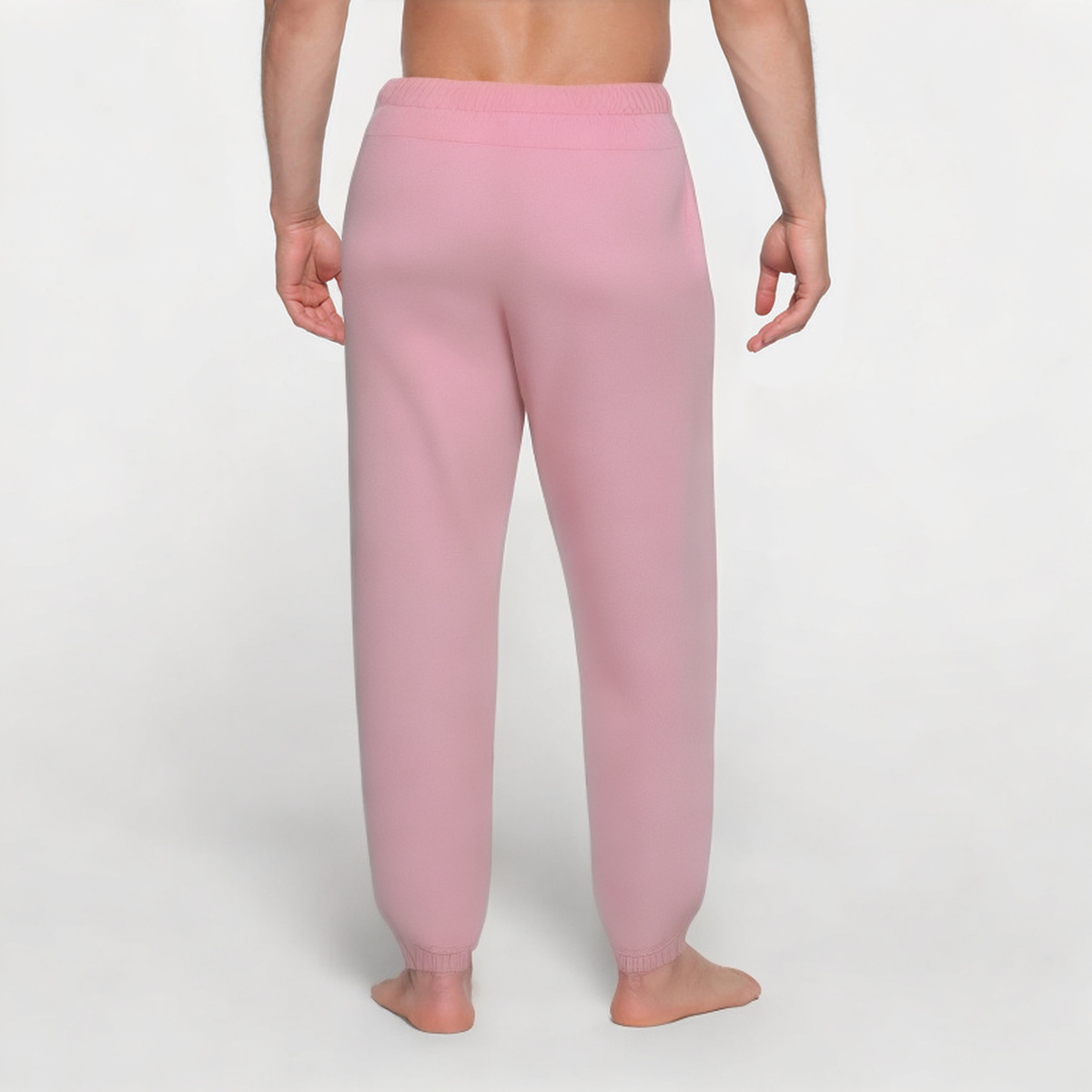 High quality pink men's sports trousers