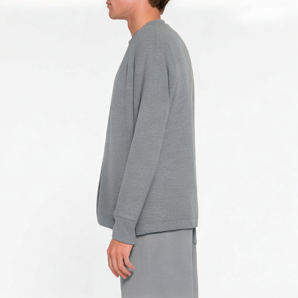 High quality comfortable crew neck men's sweatshirt