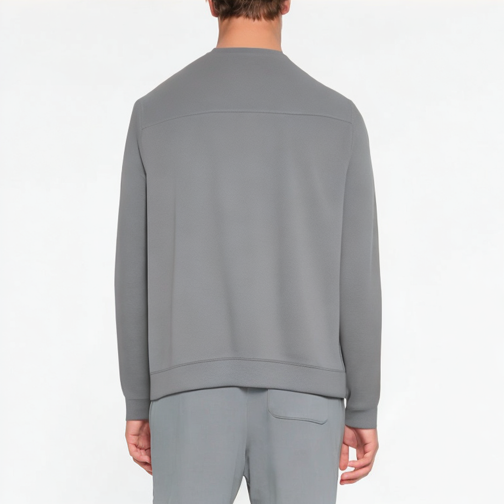 High quality comfortable crew neck men's sweatshirt