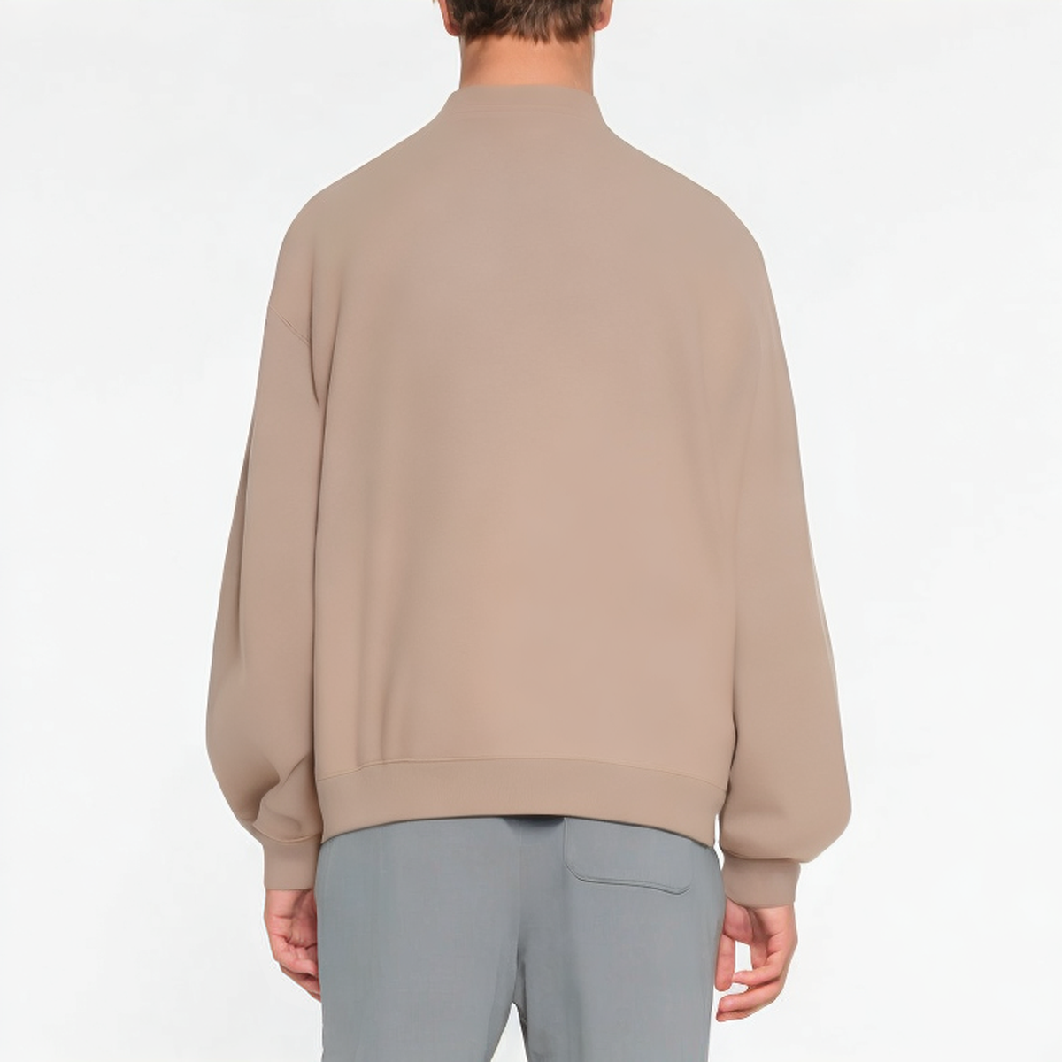 Loose breathable long sleeve men's sweatshirt