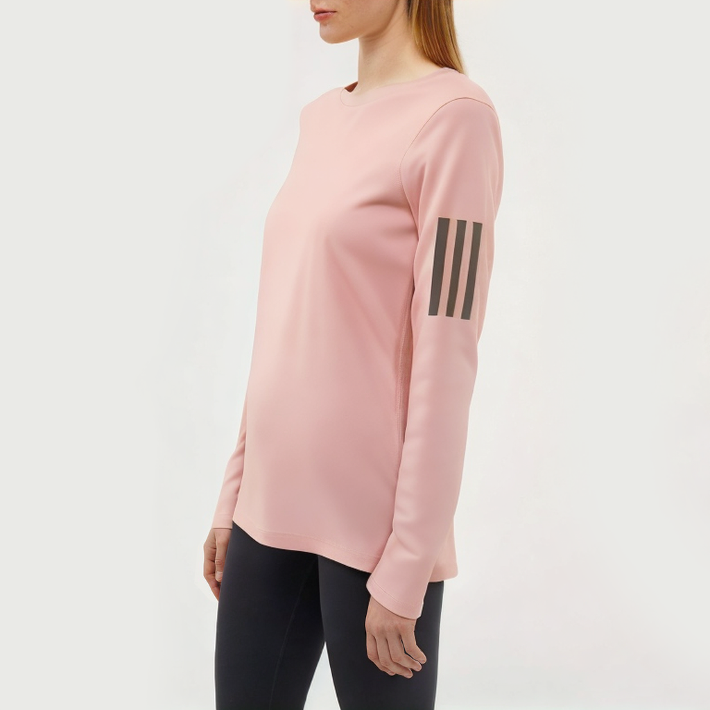 Round neck comfortable women's loose long sleeve T-shirt