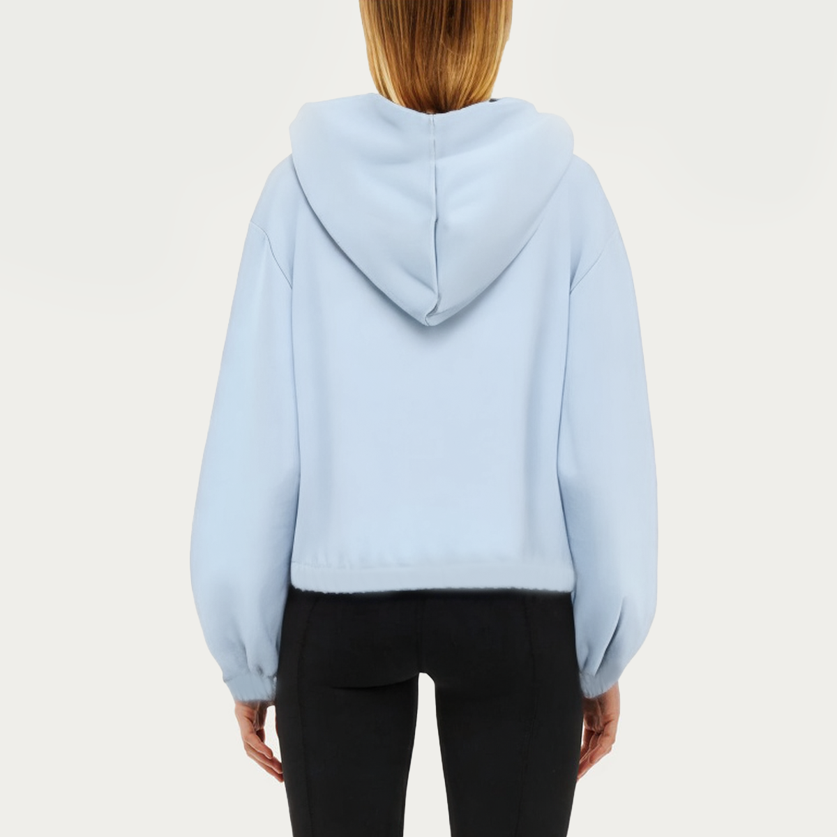 Blue anti-pilling women's sports sweatshirt