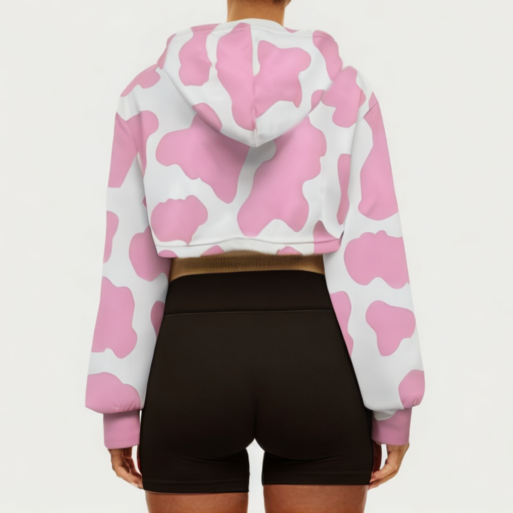 High quality printed women's sports sweatshirt
