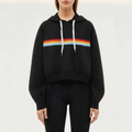 High quality black women's sports sweatshirt