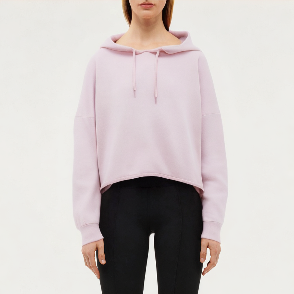 High quality purple women's sports sweatshirt