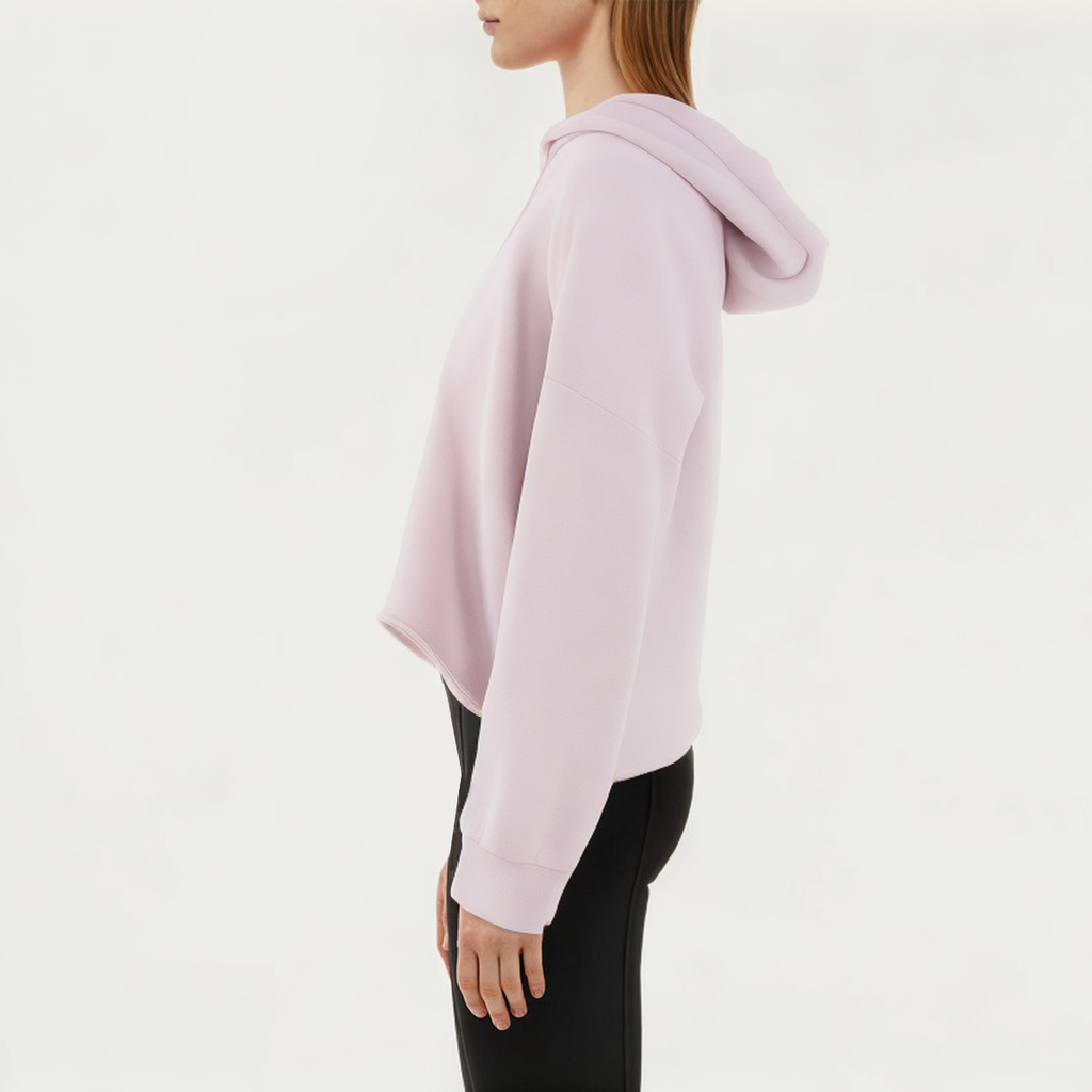 High quality purple women's sports sweatshirt
