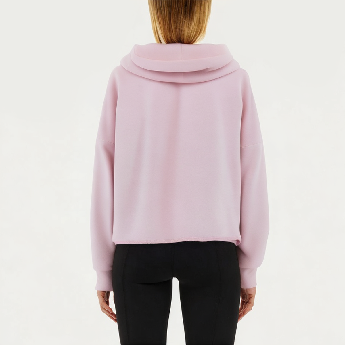 High quality purple women's sports sweatshirt