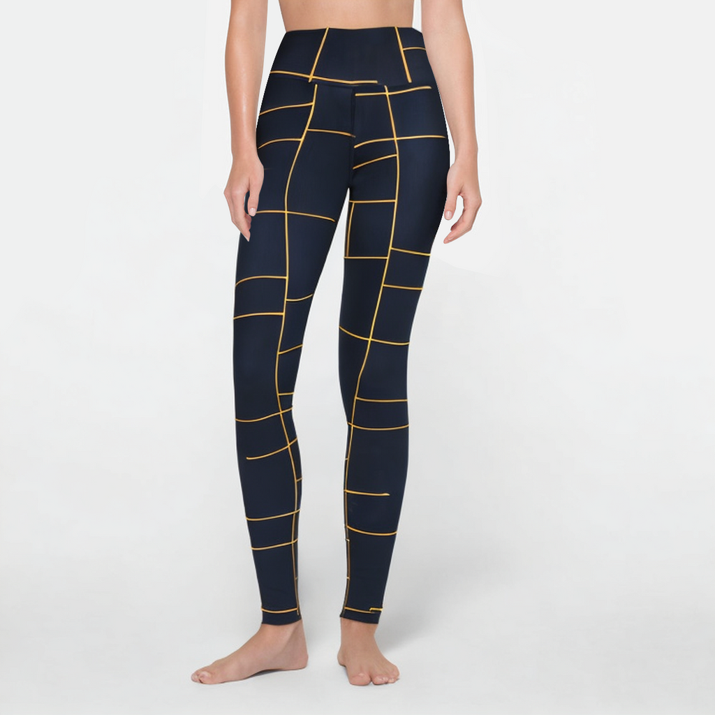 Soft high-waisted women's athletic leggings