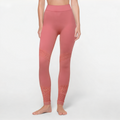 Pink quick-drying women's sports leggings