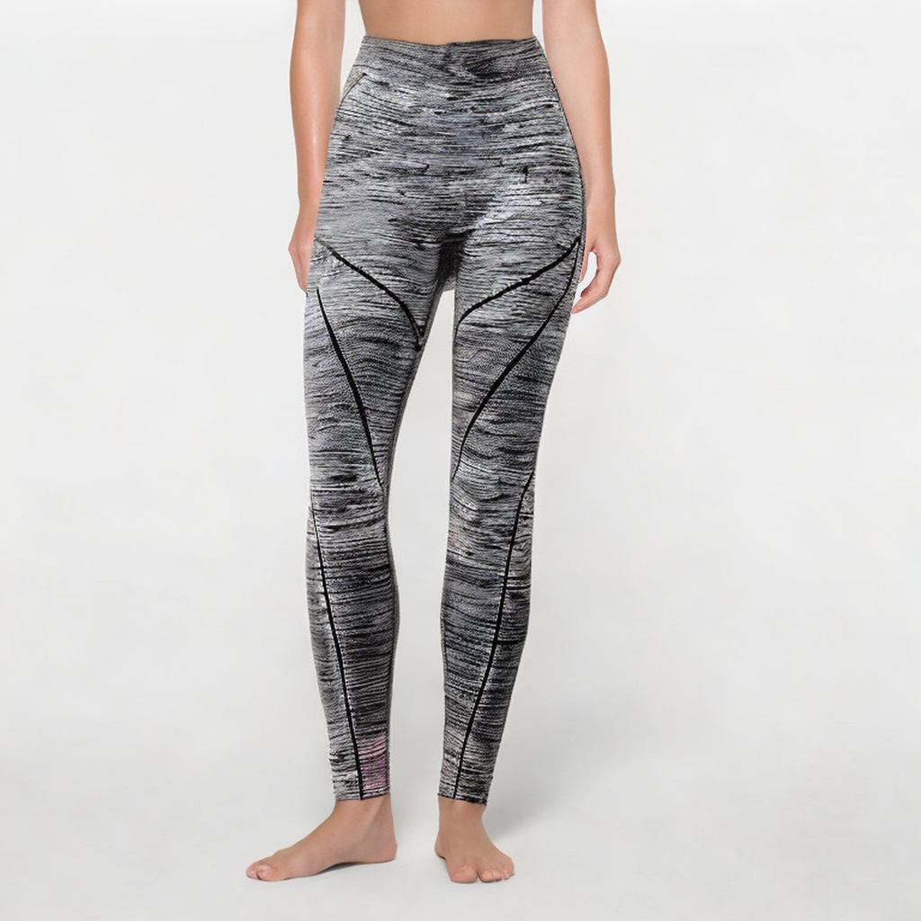 Soft stretch high waist women's sports leggings