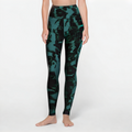 Printed breathable women's sports leggings