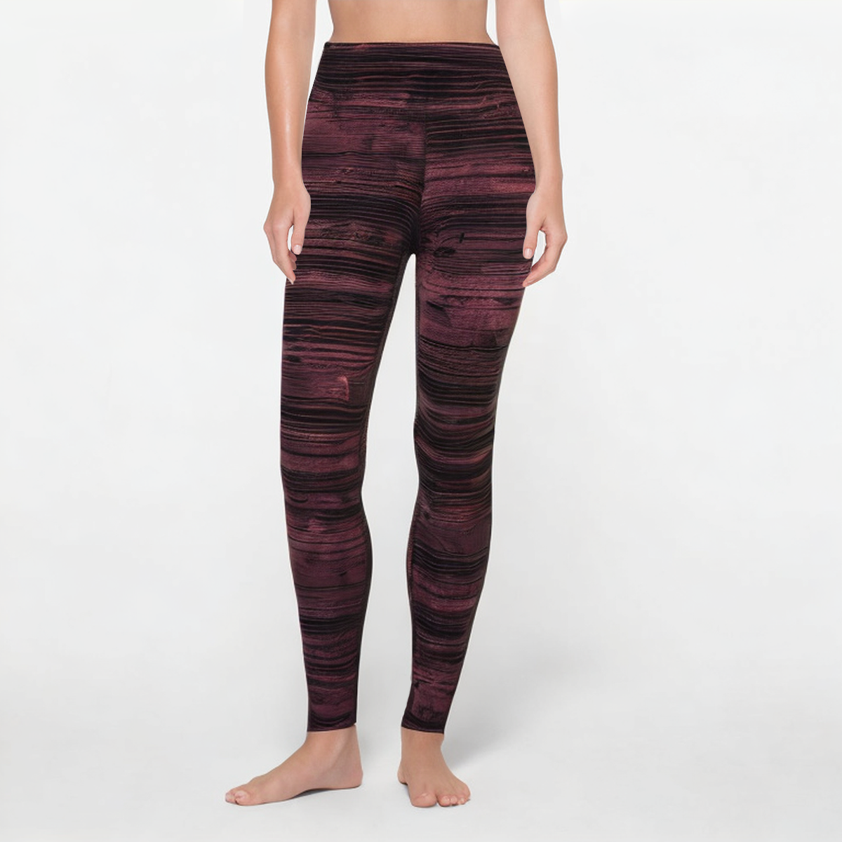 High waist stretch women's sports leggings