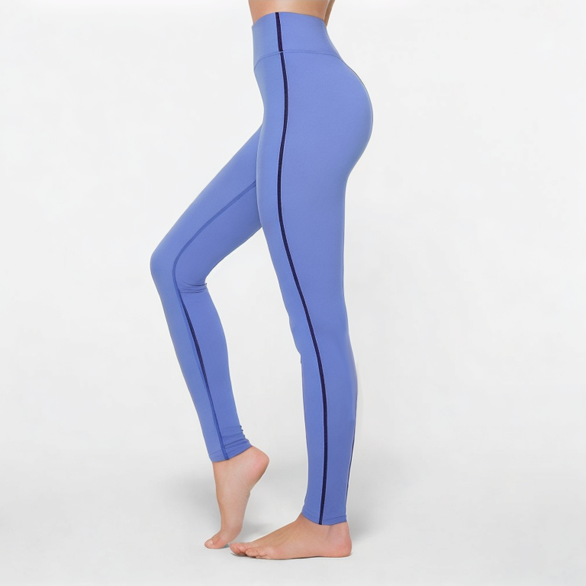 Elastic breathable women's sports tights