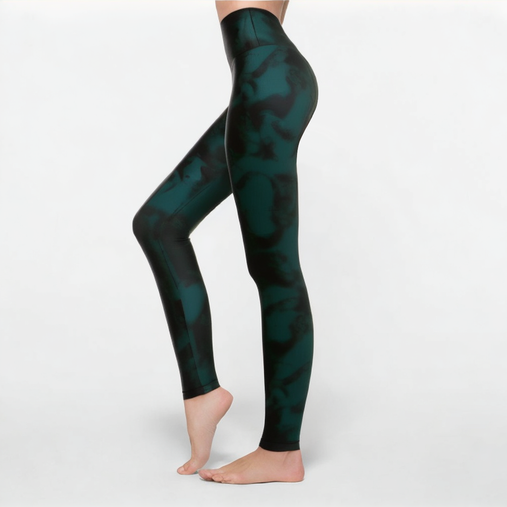 Printed breathable women's sports leggings