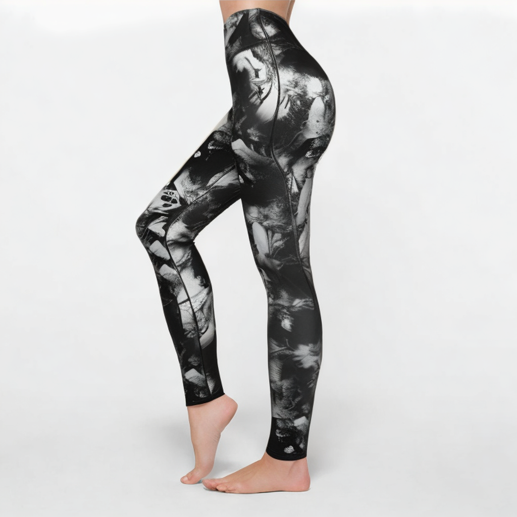 High quality printed women's sports leggings