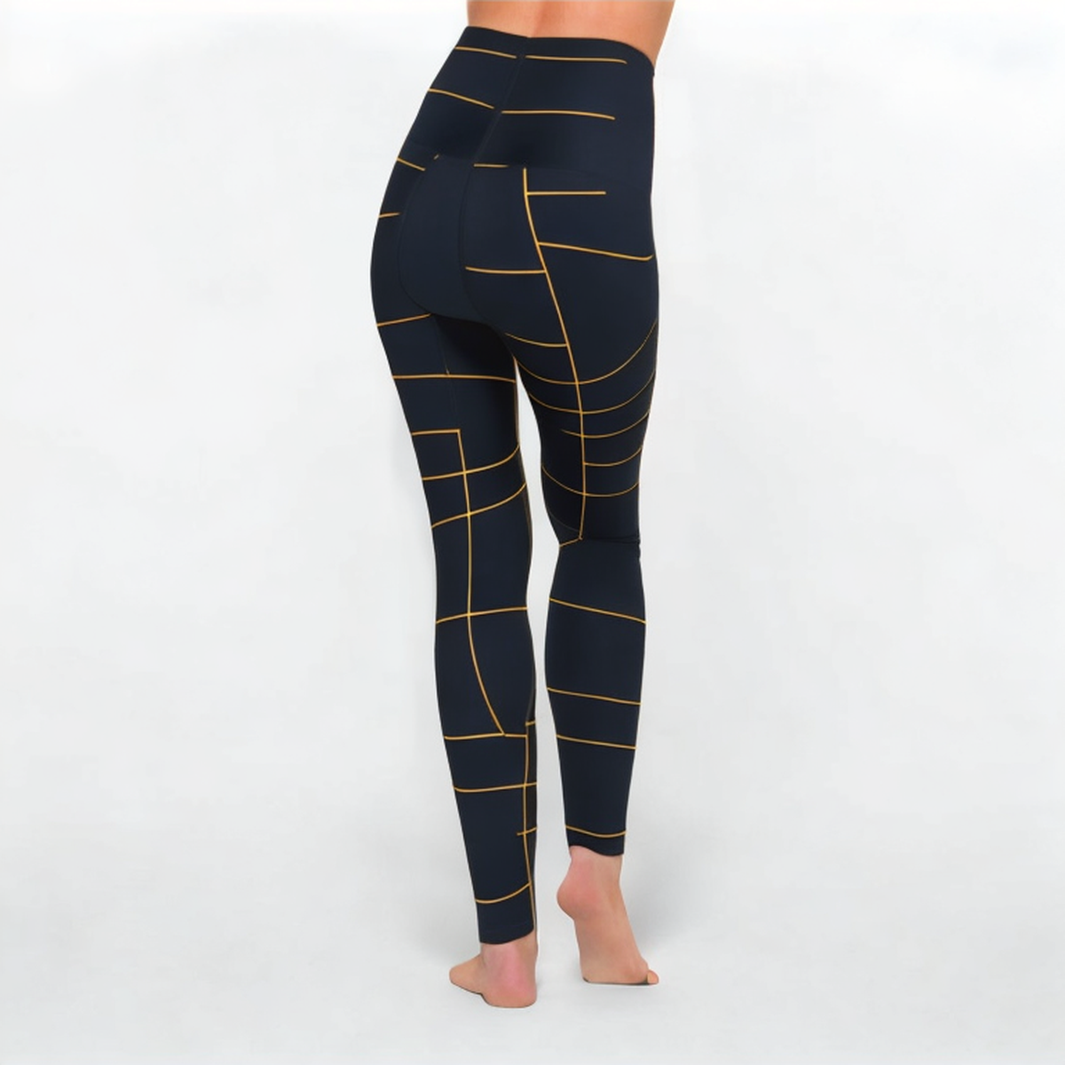 Soft high-waisted women's athletic leggings