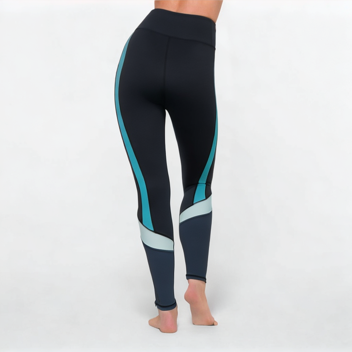 Breathable high waist women's sports leggings